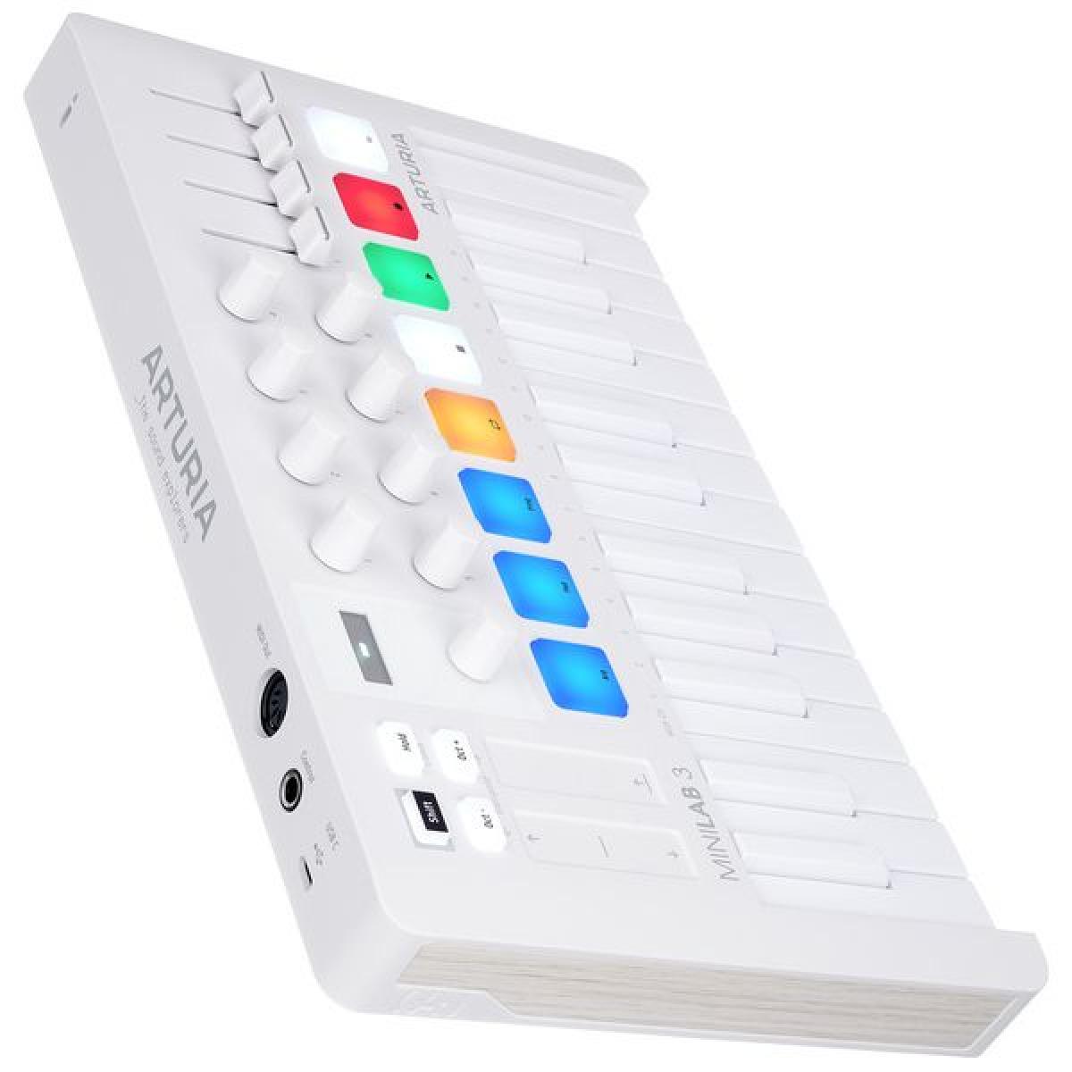 Arturia MiniLab 3 Alpine White【美品】 Arturia_MiniLab3-White_01.jpg